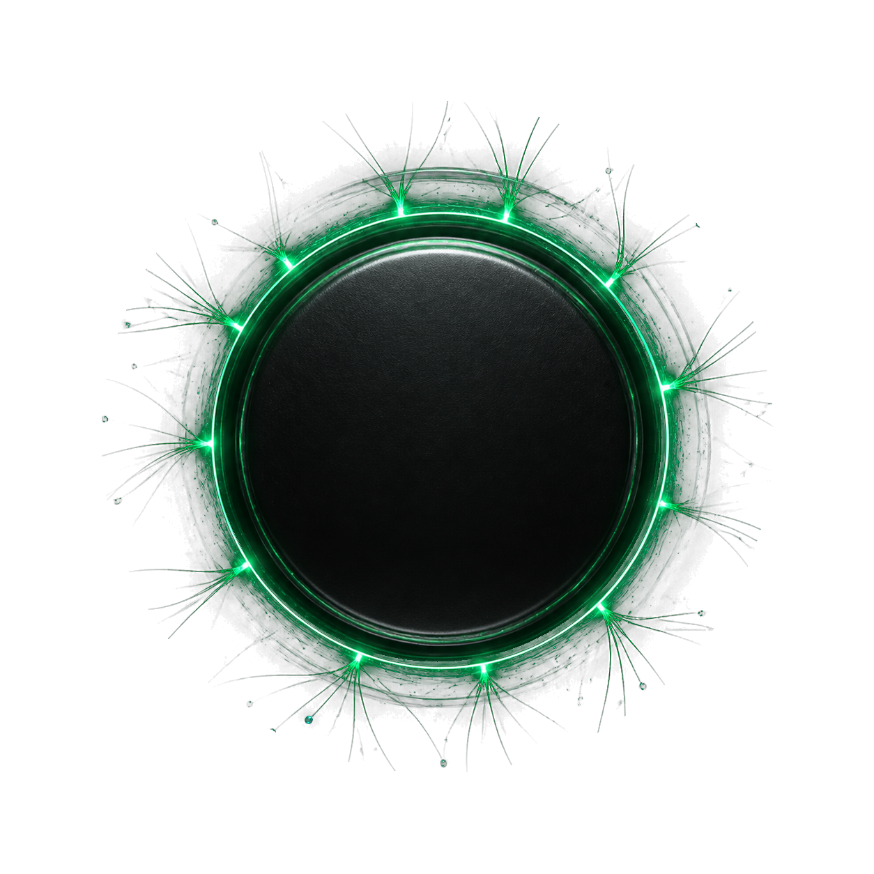Glowing SOS button core